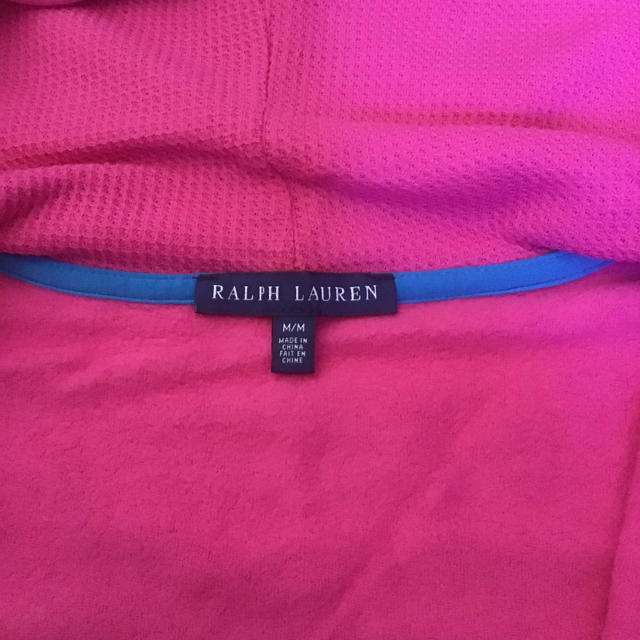 Ralph Lauren(ラルフローレン)のRalph Lauren パーカー　ピンク　Mサイズ レディースのトップス(パーカー)の商品写真