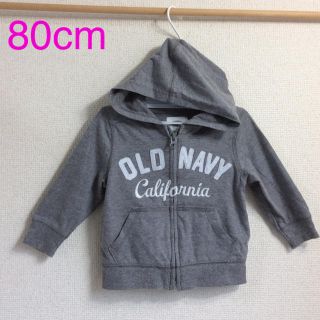 オールドネイビー(Old Navy)のオールドネイビー 80cm 薄手パーカー(b80-39)(ジャケット/コート)