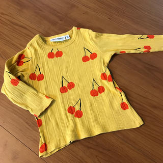 コドモビームス(こども ビームス)のミニロディーニ  総柄ロングスリーブTシャツ　サイズ80-86(Ｔシャツ)