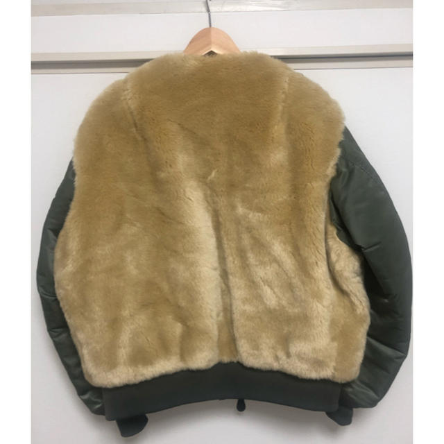 美品です! 2019AW HYKE ボア フライトジャケット MA1 2