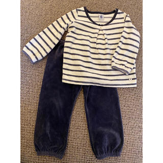 プチバトー(PETIT BATEAU)のプチバトー パジャマ　2ans 86cm  24m(パジャマ)