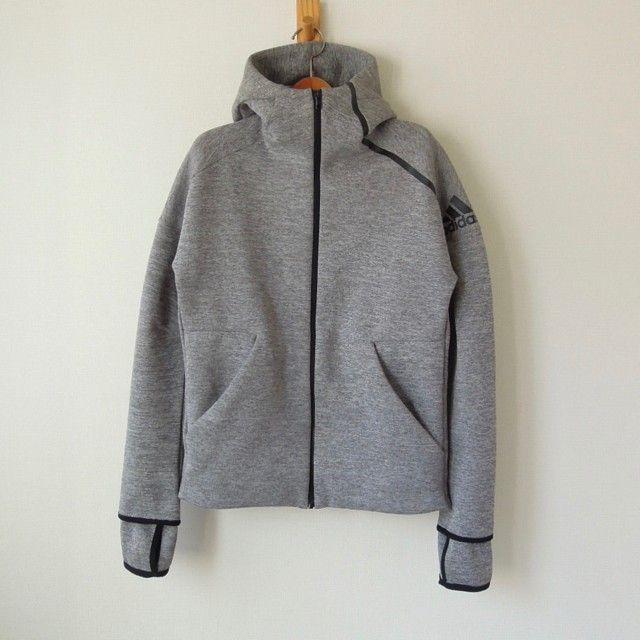 アディダス パーカー Z.N.E. HOODIE ヘザーグレー S（t-57）