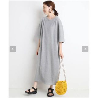 スローブイエナ(SLOBE IENA)のnorin様専用です。ビックTシャツ　ロングワンピース(ロングワンピース/マキシワンピース)