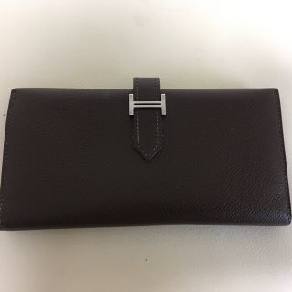 エルメス(Hermes)のエルメス ベアン  長財布　三つ折り(財布)