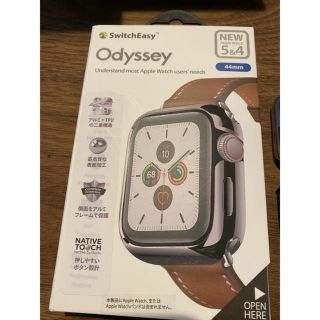 アップルウォッチ(Apple Watch)のodyssey switcheasy Apple Watchケース44mm 中古(腕時計(デジタル))