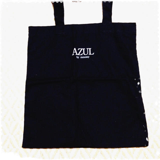 AZUL by moussy(アズールバイマウジー)のAZUL♡ショップ袋 レディースのバッグ(エコバッグ)の商品写真