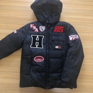 トミーヒルフィガー(TOMMY HILFIGER)のtommyhilflgerのリバーシブルダウン　Sサイズ　可愛いです(ダウンジャケット)