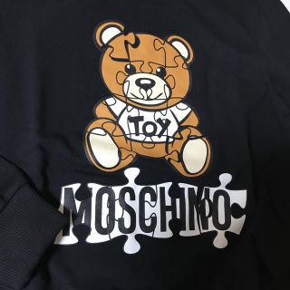 MOSCHINO - ♡新シーズン♡MOSCHINO パズルベアー スウェット ブラック