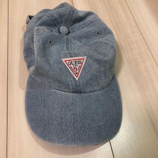 ゲス(GUESS)のGUESS ゲス デニムキャップ(キャップ)