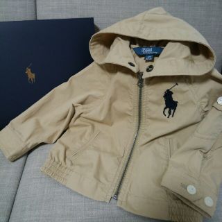 ポロラルフローレン(POLO RALPH LAUREN)のPOLO RALPH LAUREN フード付ブルゾン 12M(ジャケット/コート)