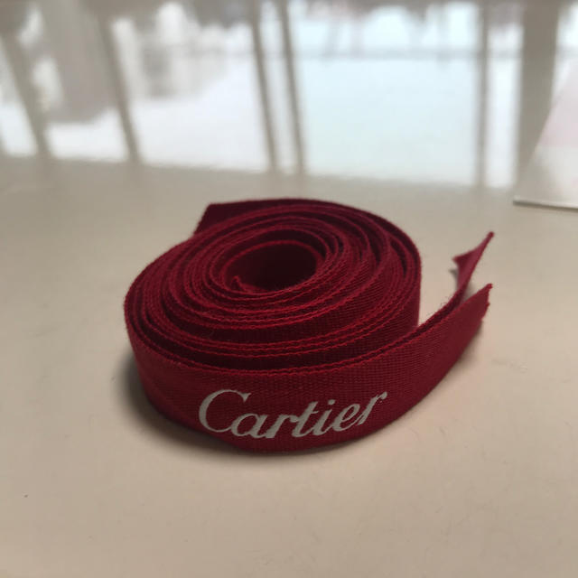 Cartier(カルティエ)のカルティエ　リボン　3本セット　90cm×3 レディースのアクセサリー(その他)の商品写真