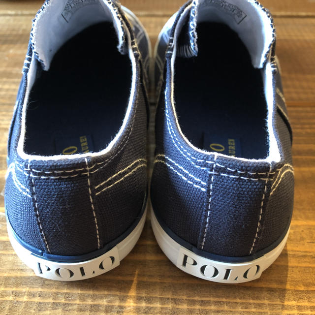 POLO RALPH LAUREN(ポロラルフローレン)のラルフローレン  靴　スリッポン　19センチ　kids Ralph Lauren キッズ/ベビー/マタニティのキッズ靴/シューズ(15cm~)(スニーカー)の商品写真