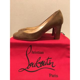 クリスチャンルブタン(Christian Louboutin)のドゥロワー  Drawer クリスチャンルブタン プレントゥスウェードパンプス(ハイヒール/パンプス)