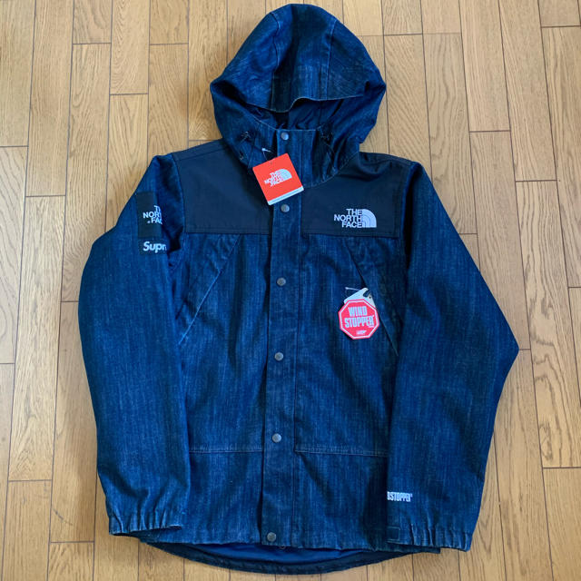 supreme the north face denim dot shot