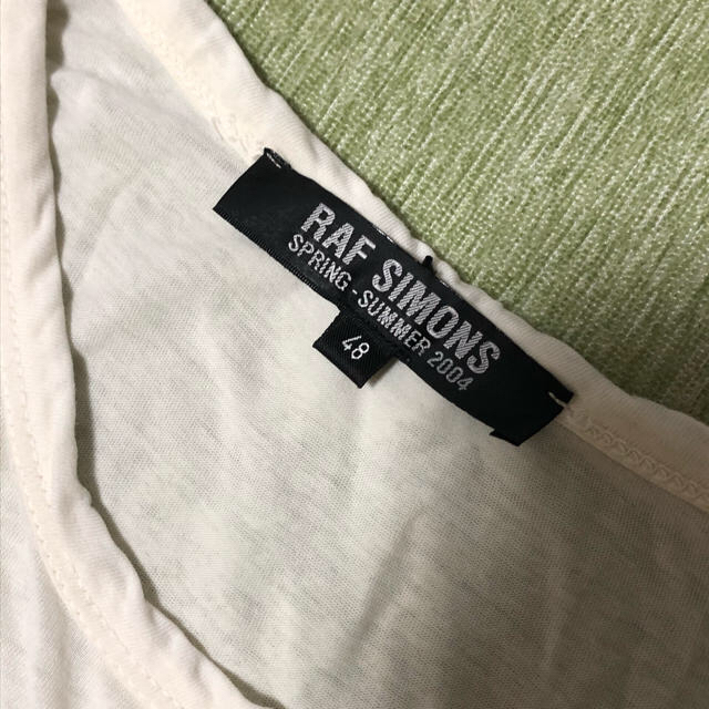 RAF SIMONS(ラフシモンズ)のRAF SIMONS 2004ss 宗教期 プリントタンクトップ メンズのトップス(Tシャツ/カットソー(半袖/袖なし))の商品写真