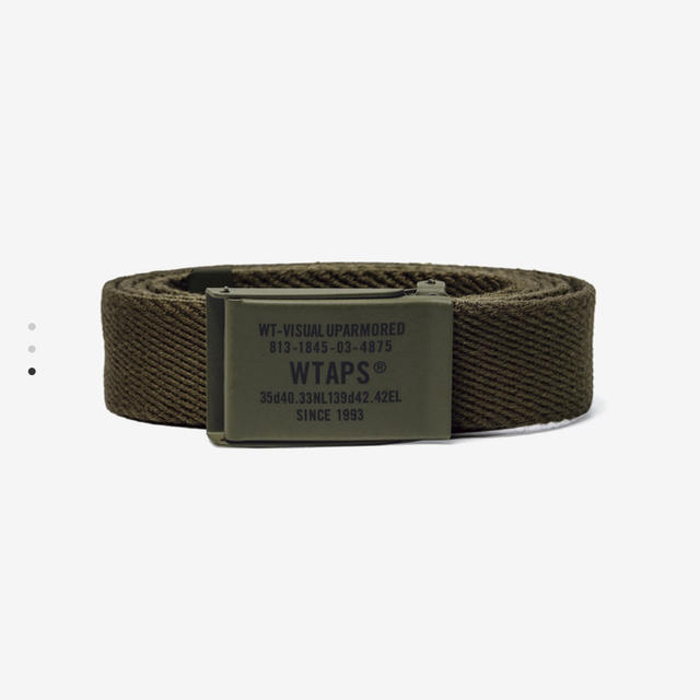 wtaps GIB BELT ACRYLIC OLIVE DRABベルト GIP