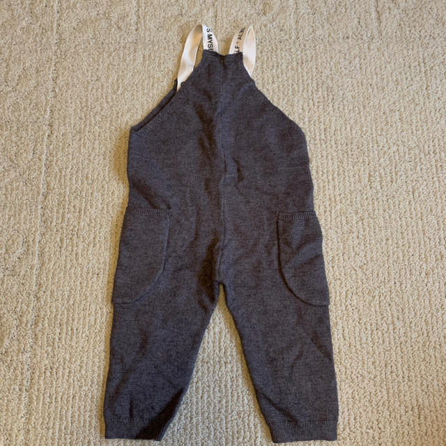 ZARA KIDS(ザラキッズ)のpchpink様専用　新品未使用品　zara  ニットサロペット キッズ/ベビー/マタニティのベビー服(~85cm)(カバーオール)の商品写真