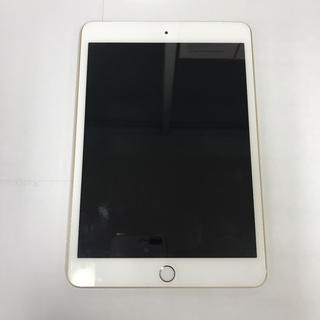 アップル(Apple)の美品　iPad mini３　ゴールドカラー(タブレット)