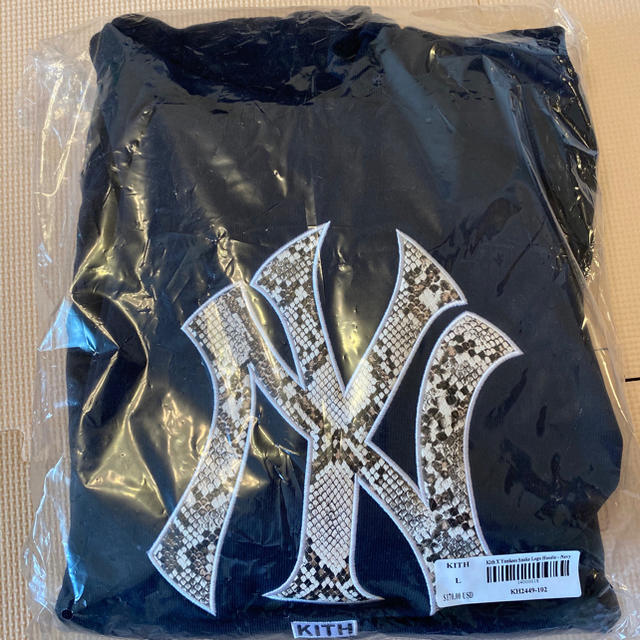 希少 KITH MLB NEW YORK YANKEES HOODIE L