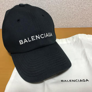 バレンシアガ(Balenciaga)のbalenciaga キャップ ブラック(キャップ)