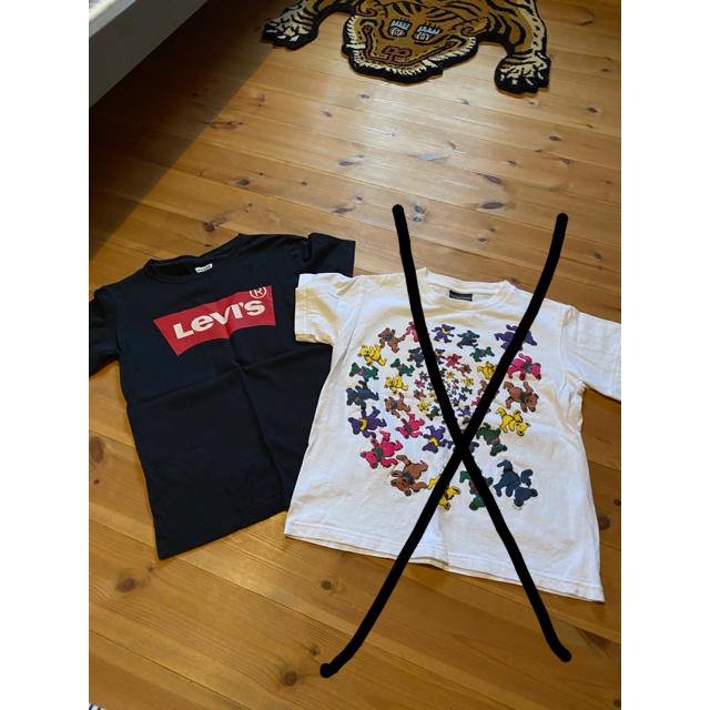 Levi's(リーバイス)のTシャツ3枚セット キッズ/ベビー/マタニティのキッズ服男の子用(90cm~)(Tシャツ/カットソー)の商品写真