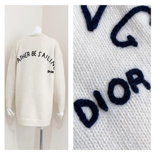 クリスチャンディオール(Christian Dior)のChristian Dior   美品　刺繍　セーター(ニット/セーター)