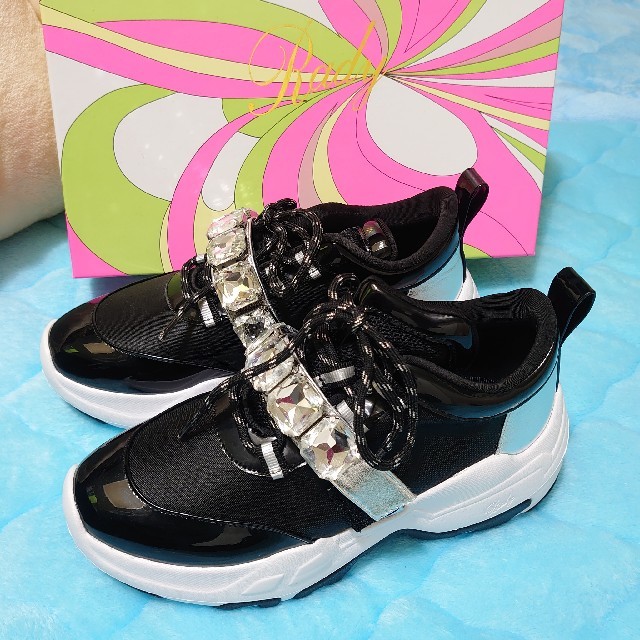 Rady - Rady ビジュー スニーカーの通販 by yuri's shop|レディーなら