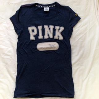 ヴィクトリアズシークレット(Victoria's Secret)のPINKロゴTシャツ(Tシャツ(半袖/袖なし))