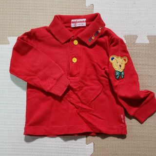 ミキハウス(mikihouse)のミキハウス ポロシャツ 長袖(シャツ/カットソー)