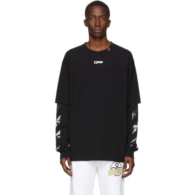 OFF-WHITE - Off-Whiteアローロング スリーブTシャツ 最終値下げの通販