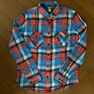 バートン(BURTON)のANALOG 長袖 シャツ メンズM(シャツ)