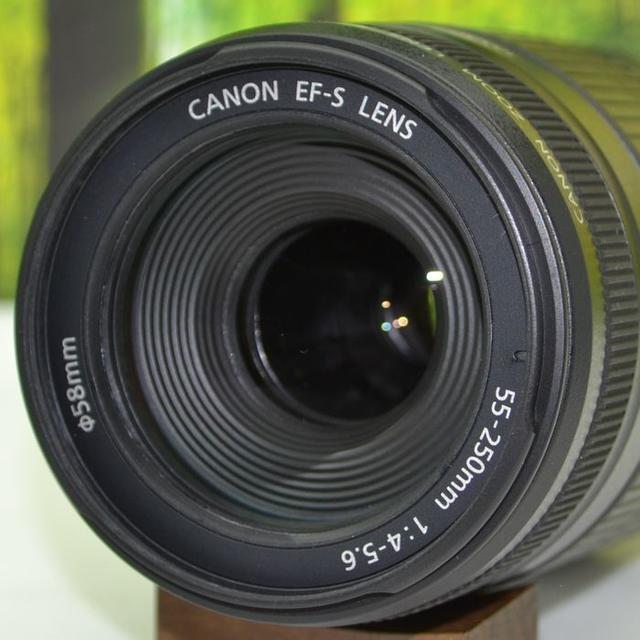 キャノン望遠レンズ★EF-S 55-250mm手ブレ補正つき☆1179-1 1