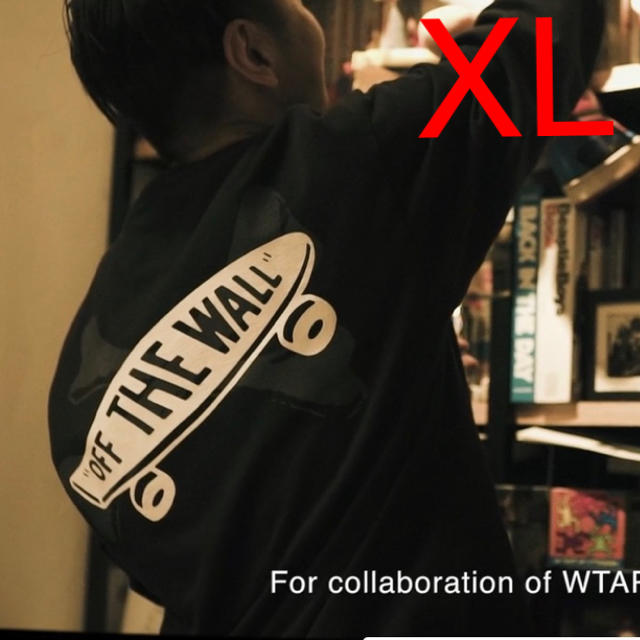 送込! TET着 XL Wtaps Vans ロンT Black 黒 送込! TET着 XL Wtaps Vans ロンT Black 黒