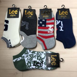 リー(Lee)の5足セット　りー　Lee　靴下ソックス　くるぶし(ソックス)