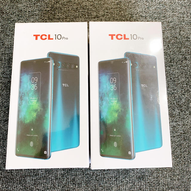 TCL10 pro simフリー 2台 スマホ/家電/カメラのスマートフォン/携帯電話(スマートフォン本体)の商品写真