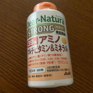 アサヒ(アサヒ)のアサヒ　ディアナチュラ３９ストロングアミノマルチビタミン＆ミネラル　１００日分　(ビタミン)