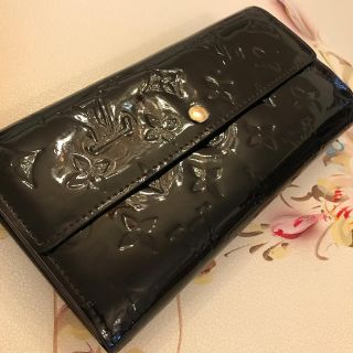 ルイヴィトン(LOUIS VUITTON)の キラレオネオ様専用☆ルイ・ヴィトン エナメル 長財布 イニシャルあり(財布)