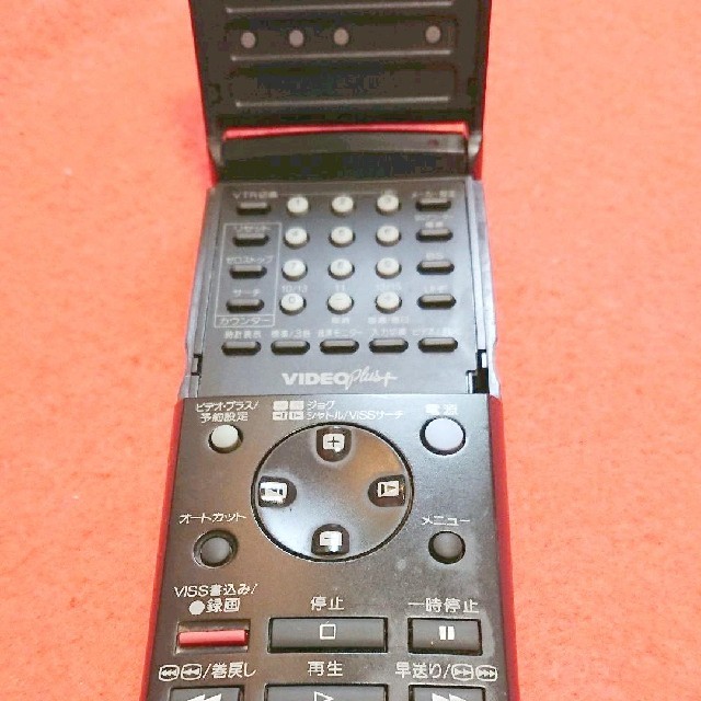 三菱 VHS ビデオデッキ リモコン HV-BS63/BS6 用