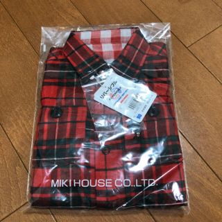 ミキハウス(mikihouse)のミキハウス　リバーシブルシャツ(ブラウス)