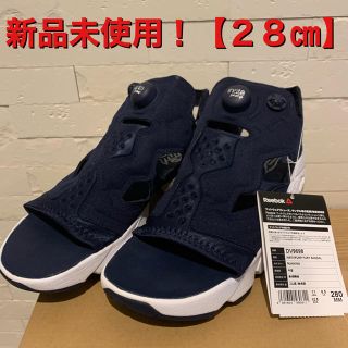 リーボック(Reebok)の【新品未使用】Reebok ポンプフューリーサンダル 【ネイビー】２８㎝(サンダル)