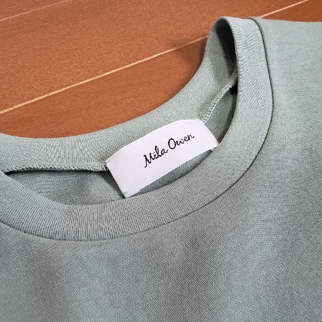 Mila Owen(ミラオーウェン)の【新品未使用】ミラオーウェン　ロゴTシャツ レディースのトップス(Tシャツ(半袖/袖なし))の商品写真