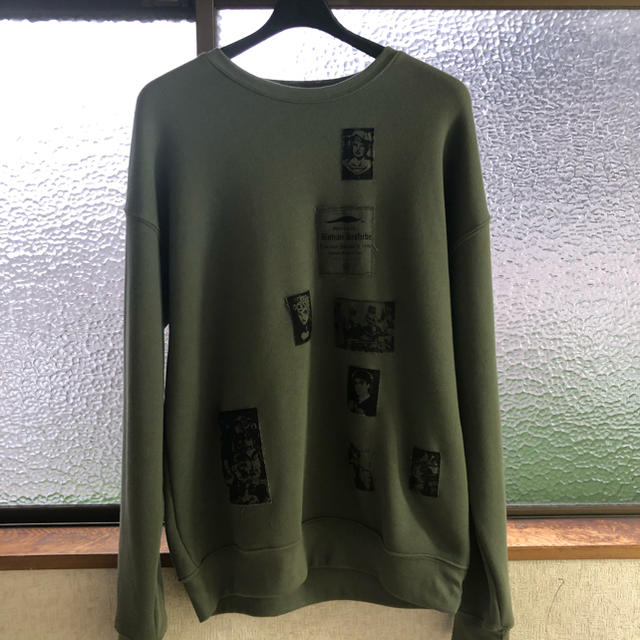 RAF SIMONS(ラフシモンズ)のROUGH SIMMONS ラフシモンズ "暴動期" スウェット メンズのトップス(スウェット)の商品写真