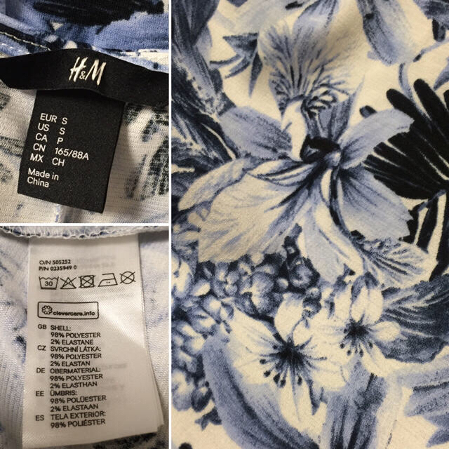 H&M(エイチアンドエム)の★H&M★フラワー柄ワンピ♡リゾートにも♪ レディースのワンピース(ひざ丈ワンピース)の商品写真