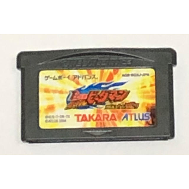 ゲームボーイアドバンス(ゲームボーイアドバンス)のGBA B-伝説!バトルビーダマン～燃えろ!ビー魂～ エンタメ/ホビーのゲームソフト/ゲーム機本体(携帯用ゲームソフト)の商品写真