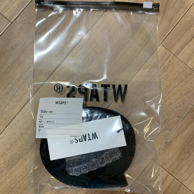 wtaps GIB BELT ACRYLIC black ベルト GIP