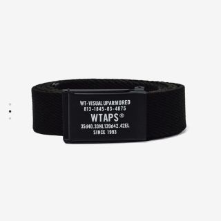 ダブルタップス(W)taps)のwtaps GIB BELT ACRYLIC black ベルト GIP(ベルト)