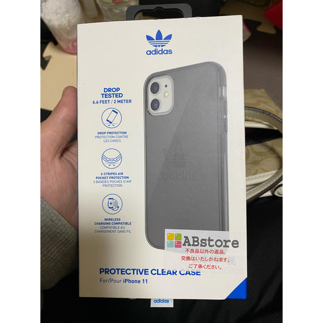 adidas(アディダス)のiPhone11ケース スマホ/家電/カメラのスマホアクセサリー(iPhoneケース)の商品写真