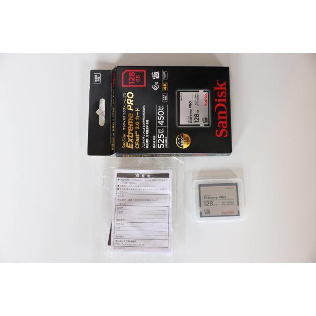 SanDisk - CFast 128GB SanDisk ExtremePRO カードリーダー付き