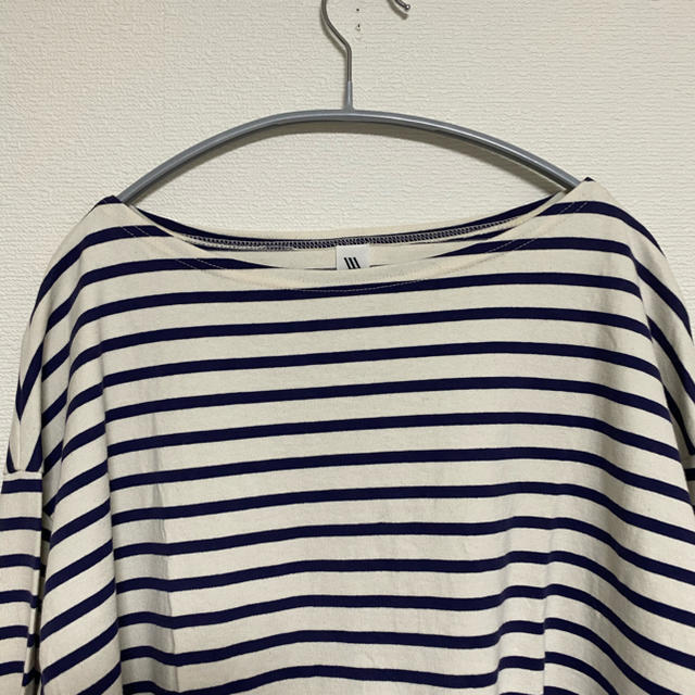 新品本物 COMOLI レショップ　エルイー　ワイド　バスクシャツ - Tシャツ/カットソー(七分/長袖)