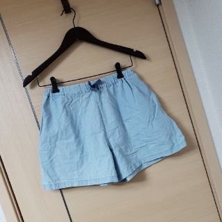 ユニクロ(UNIQLO)のUNIQLO 子供 女の子 デニムショートパンツ 160cm(パンツ/スパッツ)